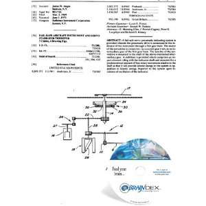 NEW Patent CD for FAIL SAFE AIRCRAFT INSTRUMENT AND SERVO 