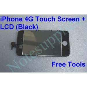  Iphone 4g Touch Screen + LCD (Color: Black) with Free Tools 