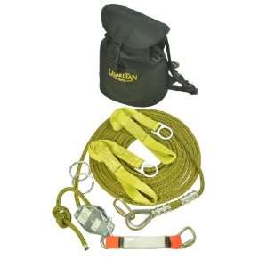   Web Slings 2 Steel Carabineers and SOS Bag, 100 Foot