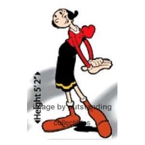   Olive Oyl Life Size Standup Standee Cartoon Character: Everything Else