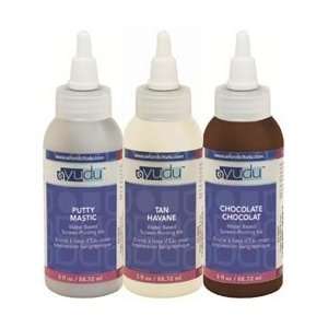  Yudu Ink 3 Ounces (3 per package)   Putty/Tan/Chocolate 