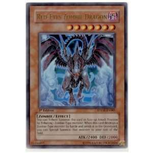  Yu Gi Oh Red Eyes Zombie Dragon   Zombie World Structure 