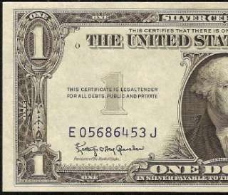  1935 H $1 DOLLAR BILL SILVER CERTIFICATE BLUE SEAL NOTE Fr 1618  
