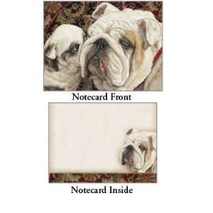 Confidences Bulldog   Legacy Boxed Note Cards   Sueellen 