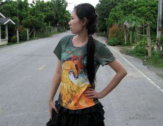 Alfons Mucha Seasons Series: Summer Ladies T Shirt M  