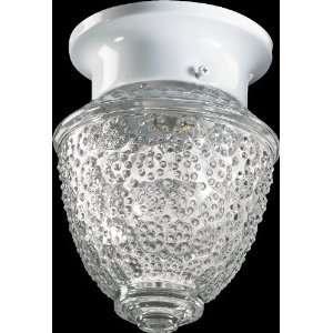  Quorum 3305 6 6 Decorative Acorn Fixture 6 1 Light, White 