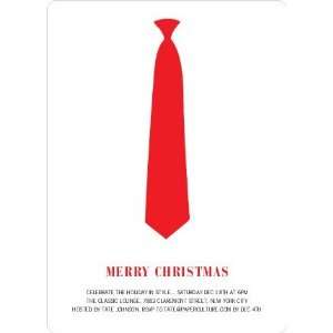  Serious Tie Holiday Invitations