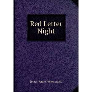  Red Letter Night Jemes_Agate Jemes_Agate Books