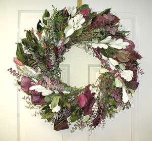 MULBERRY LANE EUCALYPTUS WREATH 24 x 4 DVTD  