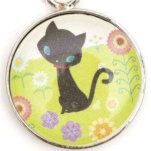  cute kitty phone strap green from Japan: Toys & Games