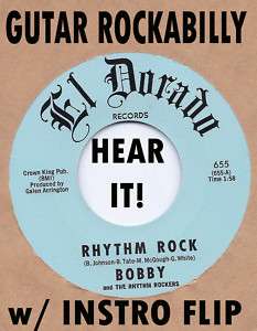Rockabilly Repro: RHYTHM ROCKERS Rythm Rock EL DORADO  