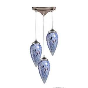  Elk Lighting 503 3BL Three Light Nickel Multi Light 