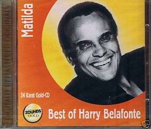 Belafonte, Harry Matilda 24 C. Zounds Gold CD NEW Seal  