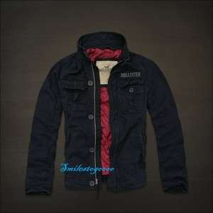 NWT Hollister by AF Los Trancos Winter Jacket Coat M/L Authentic 