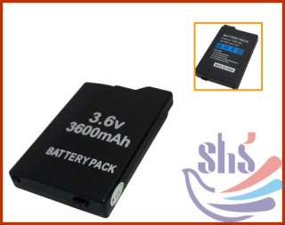 3600 mAh Battery Pack for Sony PSP 2000 3000 3600mAh  