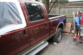 2006 F250 KING RANCH. SALVAGE, DIESEL. ONLY 56,000 MILES. NO RESERVE 
