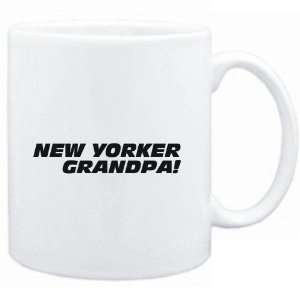  Mug White  New Yorker GRANDPA  Usa States Sports 