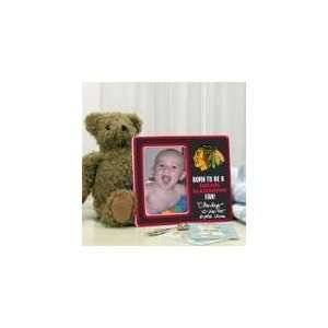  Chicago Blackhawks Born to Be Ceramic Picture Frame 