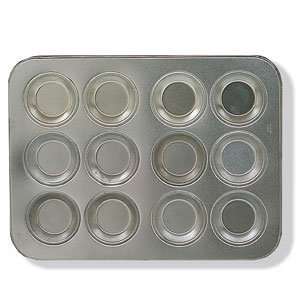  Mini Muffin Pan   12 Cup   9.5 x 7 Inch: Home & Kitchen