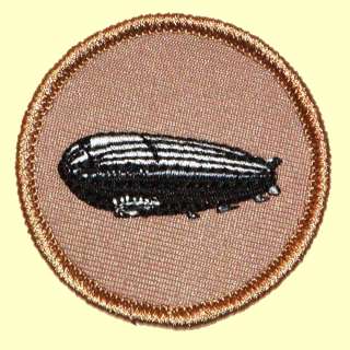 Cool Boy Scout Patches  Zeppelin Patrol! (#076)  