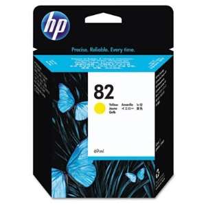   (HP 82) Ink 1400 Page Yield Yellow Case Pack 1   513020: Electronics