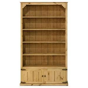  Gonzalez Rustic LIB 4884 FortyEight Inch Bookcase, Natural 