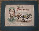 WILLIE SHOEMAKER Auto Signed 16x20 Lithograph PSA/DNA