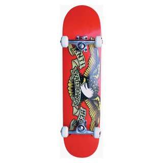  Antihero Skateboards Eagle Sm Red Complete 7.5 Sports 