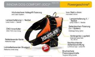 NEW JULIUS K9 IDC BLACK DOG PET HARNESS PICK SIZE 12 COLORS AVAILABLE 