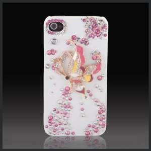  Bling Enamel Pink Butterfly Elite Collection Luxury 