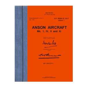    Avro Anson Aircraft Service Manual Sicuro Publishing Books