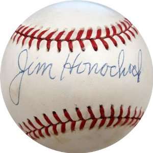  Jim Honochick Autographed Baseball (JSA): Sports 