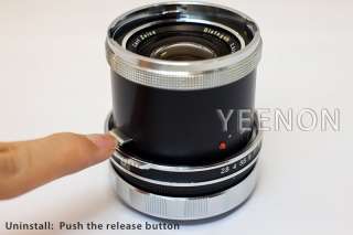 Zeiss Ikon Contaflex 126 lens to Leica screw mount L39 M39 Helicoid 