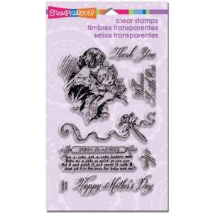  Mothers Love Perfectly Clear Stamps Arts, Crafts 