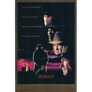 The Unforgiven Original Poster Print, 27x41 