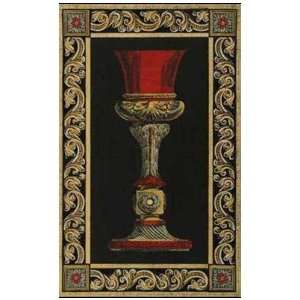  Petite De La Fosse Goblets III Poster Print