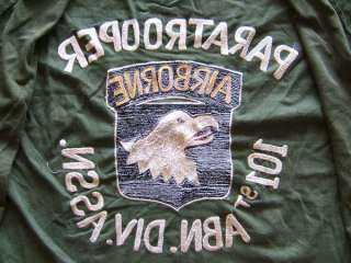   War ARVN ERDL Camouflage 101st Airborne Paratrooper Souvenir Shirt #39