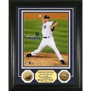  Yankees Mariano Rivera 24KT Gold Coin Photo Mint 