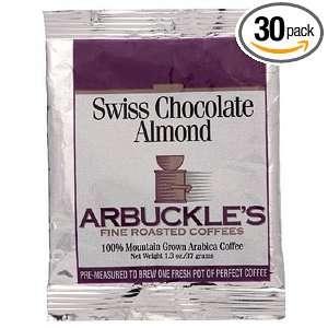 Arbuckles Fine Roasted Coffee, Swiss Chocolate Almond, Ground Coffee 