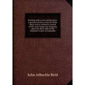   the Supreme Courts of Australia John Arbuckle Reid  Books