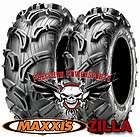 28 Maxxis Zilla Mud Tires On 12 SS/STI Wheels 4 Any ATV Honda/Yamaha 