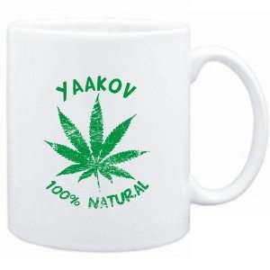  Mug White  Yaakov 100% Natural  Male Names: Sports 