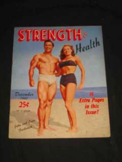 Strength and Health Magazine Dec 1950 John Farbotnik  