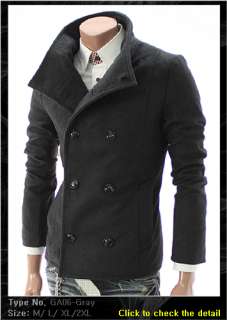 Doublju Mens Casual Best Coat Jacket Outer Collection  