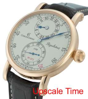   Limited Edition Regulator Rose Gold Manual Wind Luxury Watch CH 1121 R