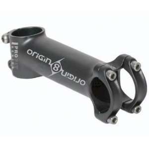  Origin8 Alloy Stem 100x1 1/8x25.4 8D Black Sports 