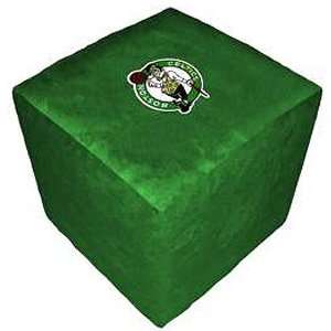  Boston Celtics NBA Team Logo Cube Ottoman: Sports 