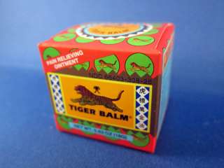 Tiger Balm Pain Relieving Ointment RED 0.63 oz (18g) 039278200102 