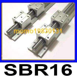 of supported rails SBR16 1150mm + 4 SBR16UU blocks  