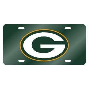  Green Bay Packers NFL Laser Cut License Plate: Sports 